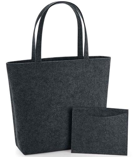 BagBase Felt Shopper - CME - ONE